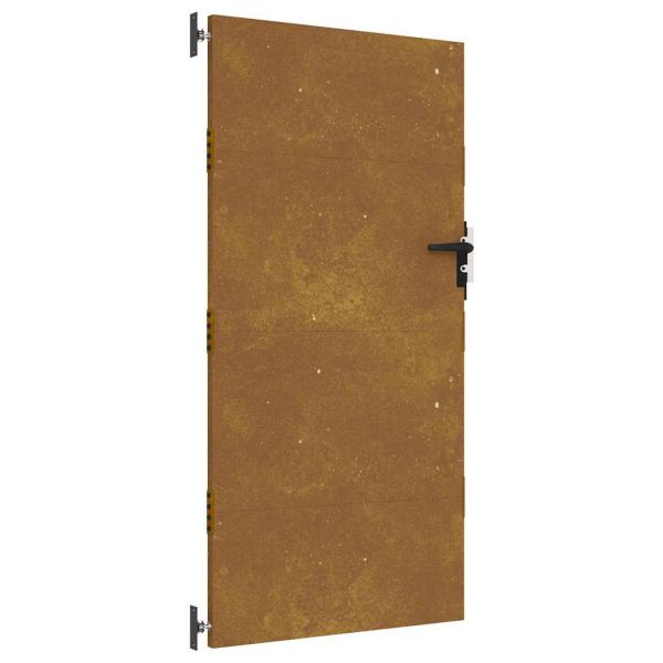 vidaXL Portão de Jardim 85x175 cm Aço Corten - 422324377