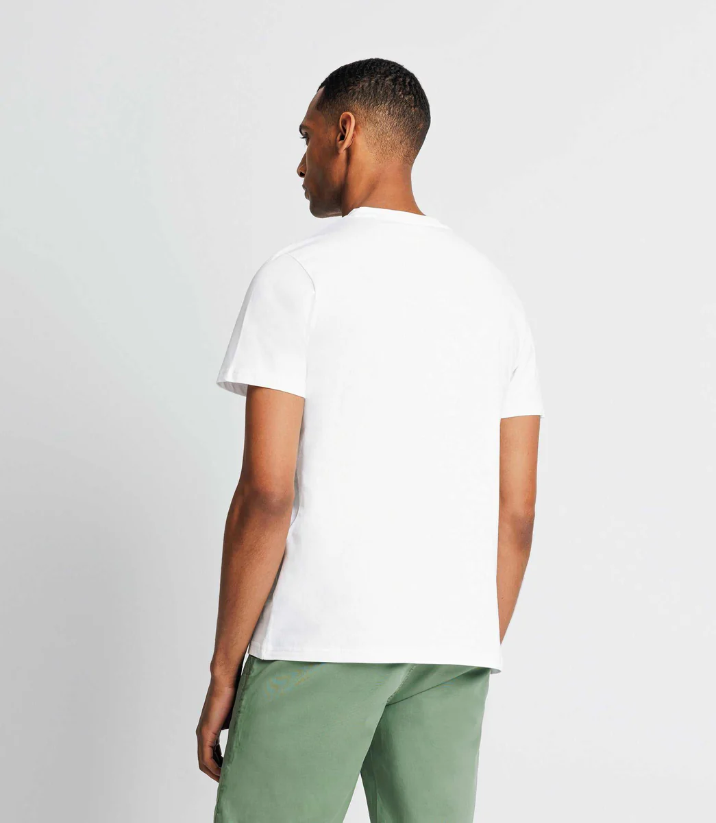 T-shirt avec logo blanc