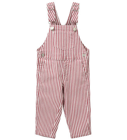 Sofie Schnoor Latzhosen - Denim - Larinsb - Rot Striped