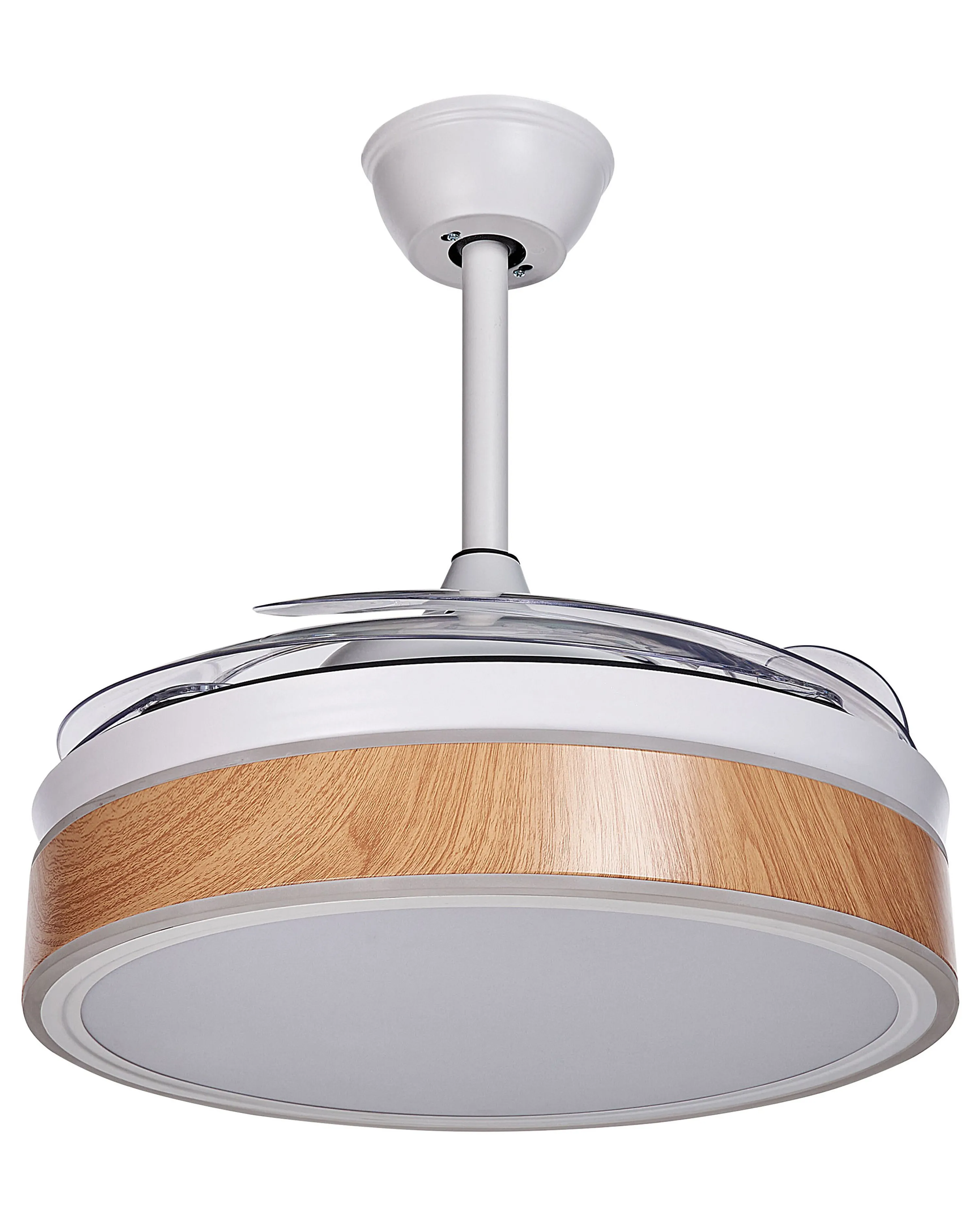 Plafondventilator met verlichting FREMONT met afstandsbediening LED Wit
