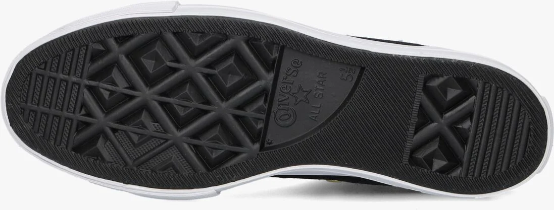 CONVERSE zwarte converse hoge sneaker chuck taylor all star lift platform