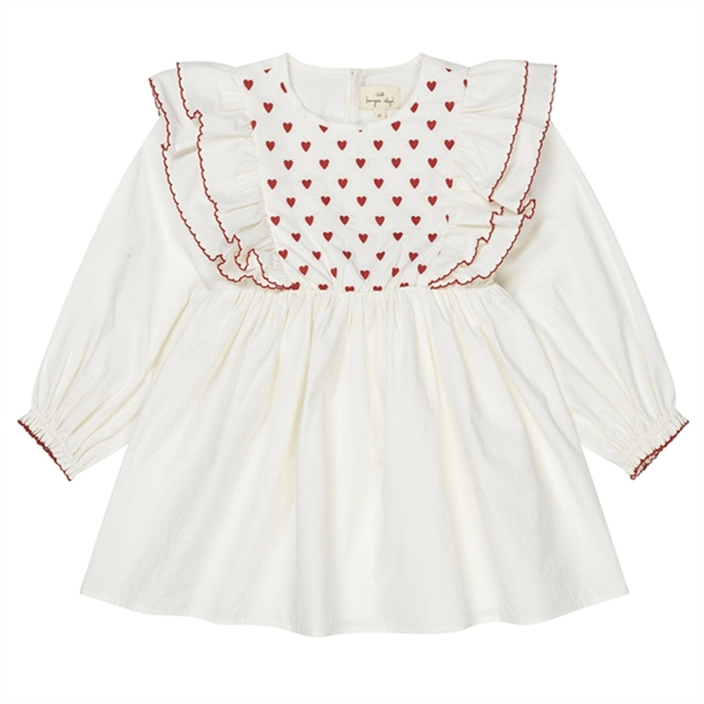 White Coeur Kjole - Konges Sløjd → Luksusbaby.dk