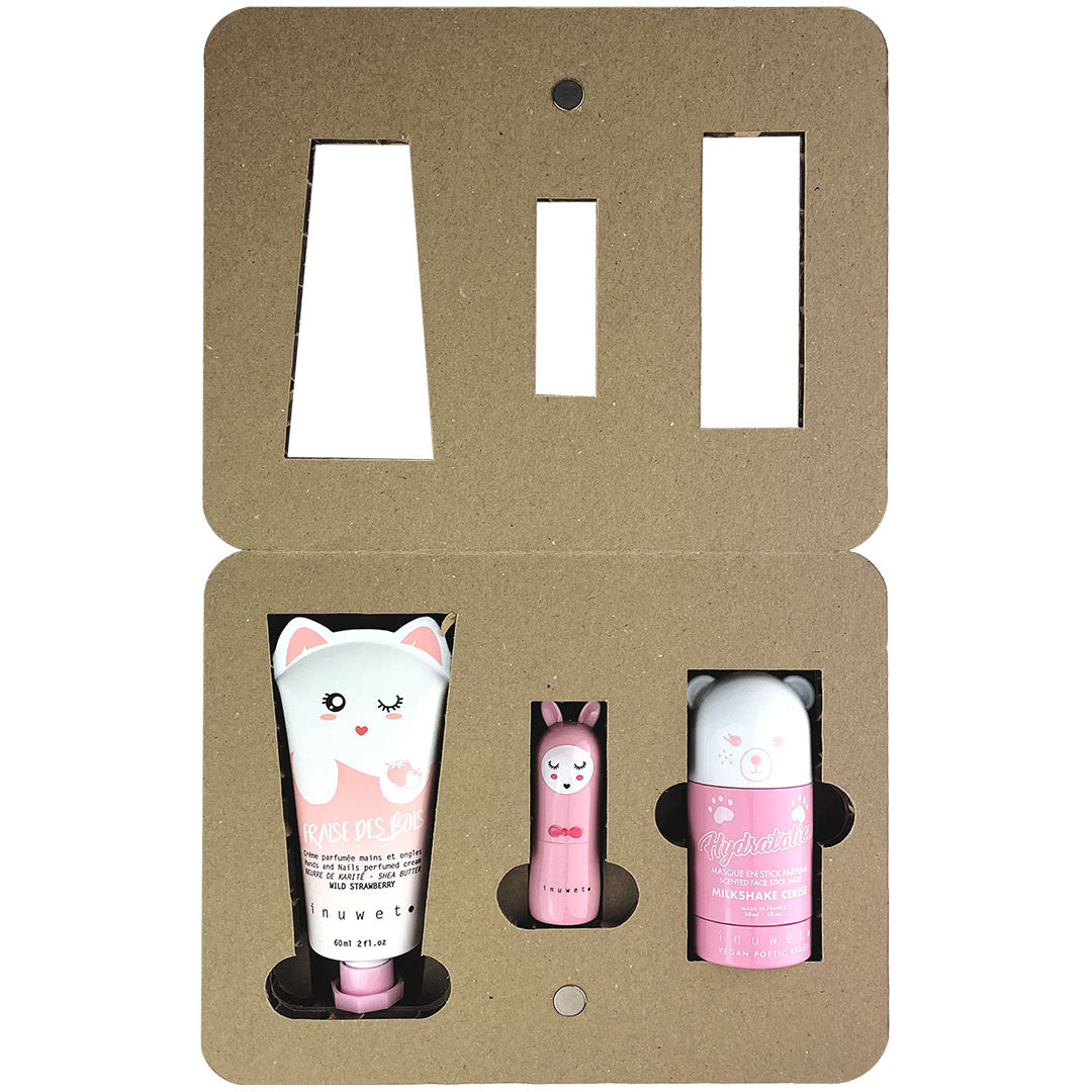 Inuwet giftset dream skin pink