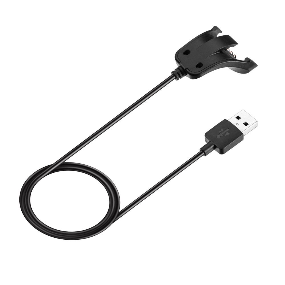 (1m) TomTom Runner 3 / 2 / Spark 3 / Golfer 2 / Abenteurer USB Ladegerät Clip Dockingstation - Schwarz