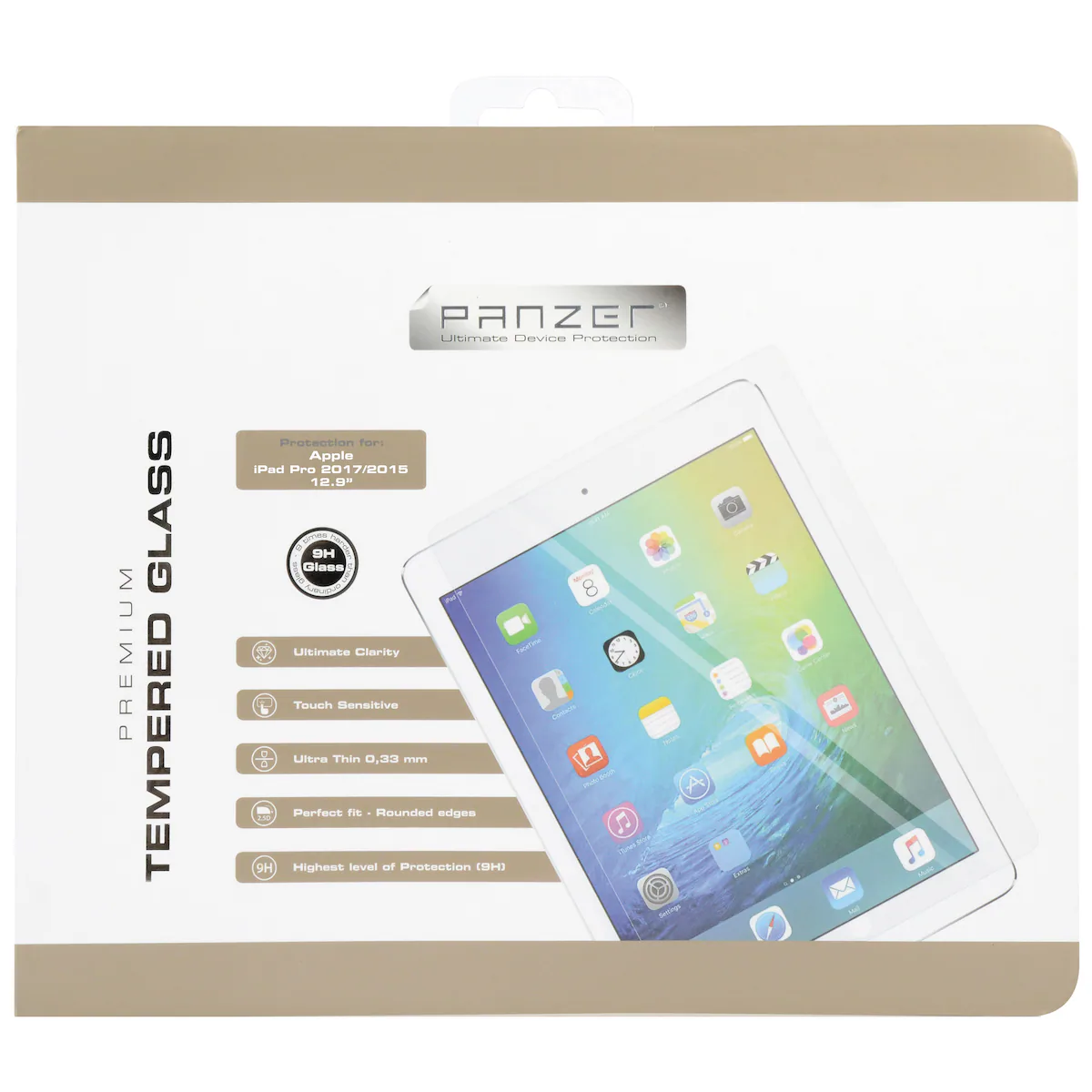 Panzer skjermbeskyttelse for iPad Pro 12,9
