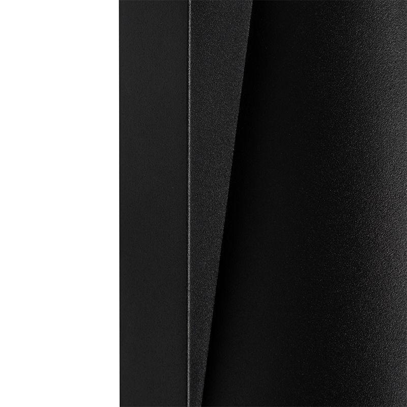 Buiten wandlamp zwart IP44 met schemerschakelaar - Femke