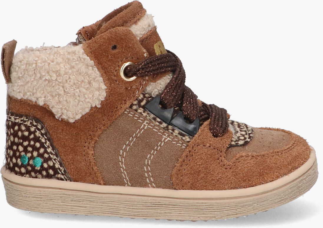 BUNNIESJR bruine bunniesjr hoge sneaker pascal pit
