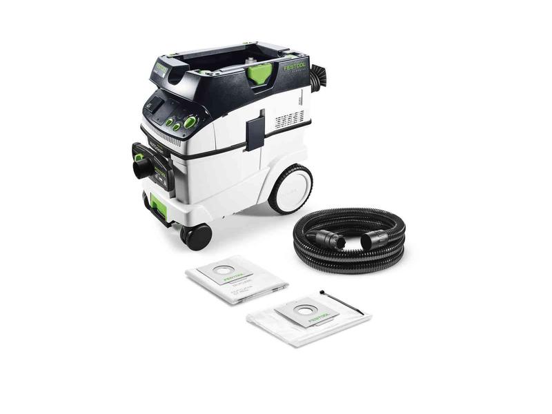 FESTOOL Industriesauger CLEANTEC CTL 36 E AC-LHS Absaugmobil, ideal für den Einsatz im Trockenbau