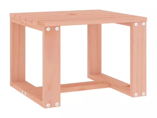 Table d'appoint de jardin 40x38x28,5 cm bois massif de douglas
