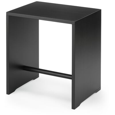 Ulmer Hocker farbig, Schwarz