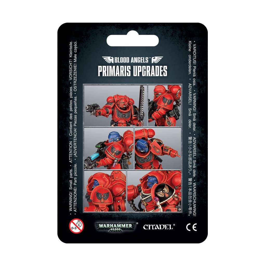 W40K : Adeptus Astartes Blood Angels - Primaris Upgrades Pack