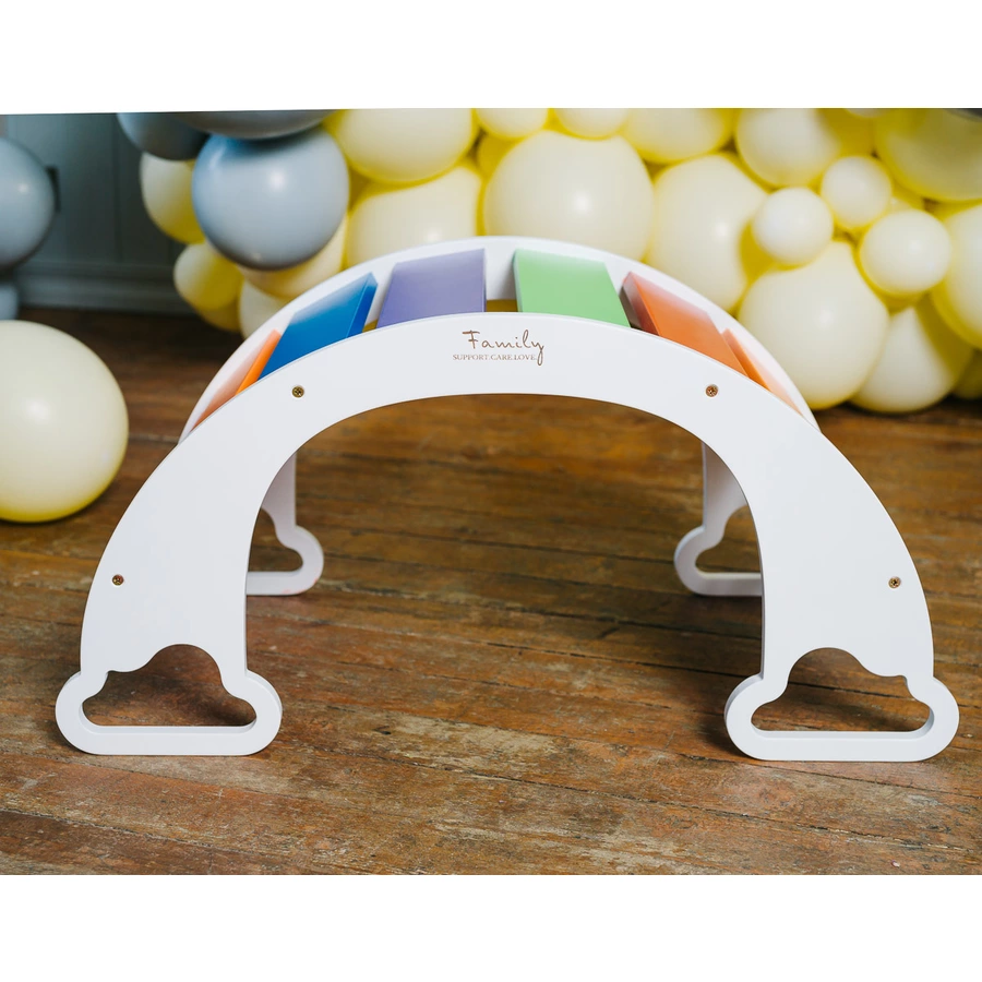 Family-SCL Bogenwippe Rainbow weißregenbogen