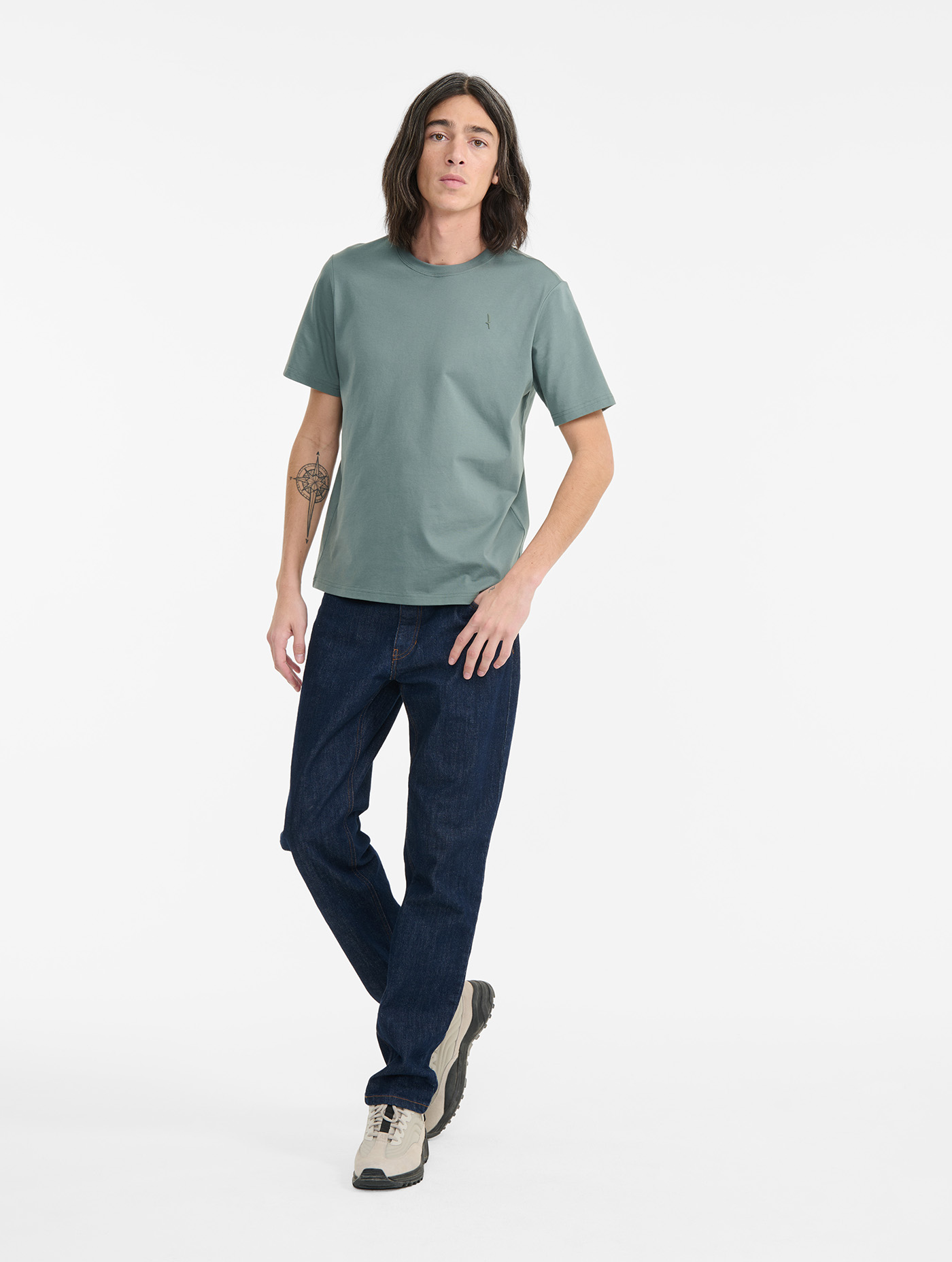 T-shirt col rond antibactérien et DRY FAST TEXTILE® ALOE