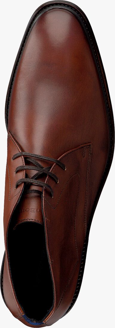 FLORIS VAN BOMMEL cognac floris van bommel nette schoenen sfm-50032