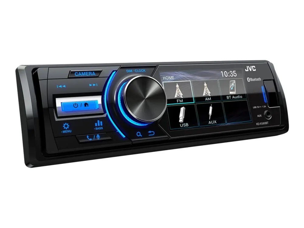 JVC KD-X560BT - Digital modtager - display - 3