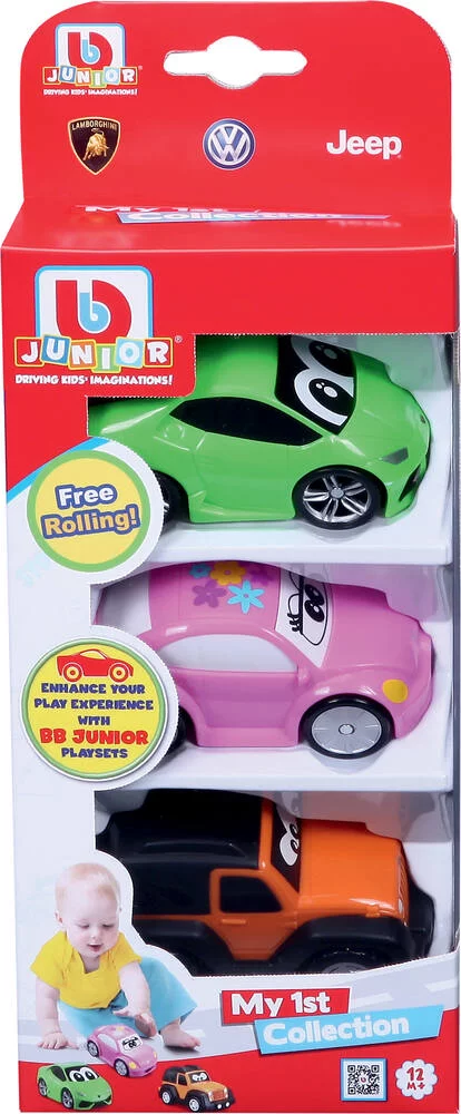 BB JUNIOR - MA 1ERE COLLECTION - 3 VEHICULES