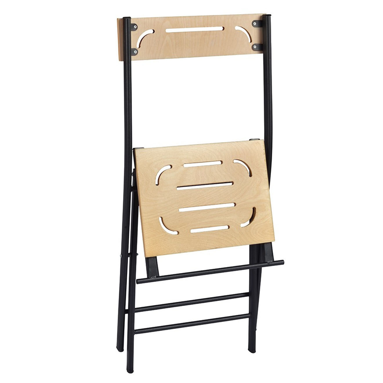 Sunny Garden Ensemble table + 2 chaises marron/noir