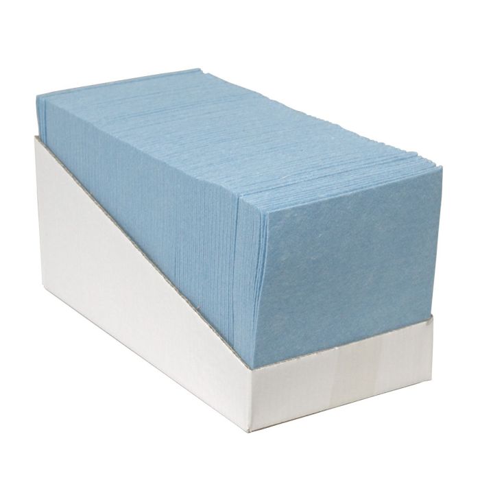 Sopdoeken blauw P42006 38x40cm Blauw 65st (P42006)