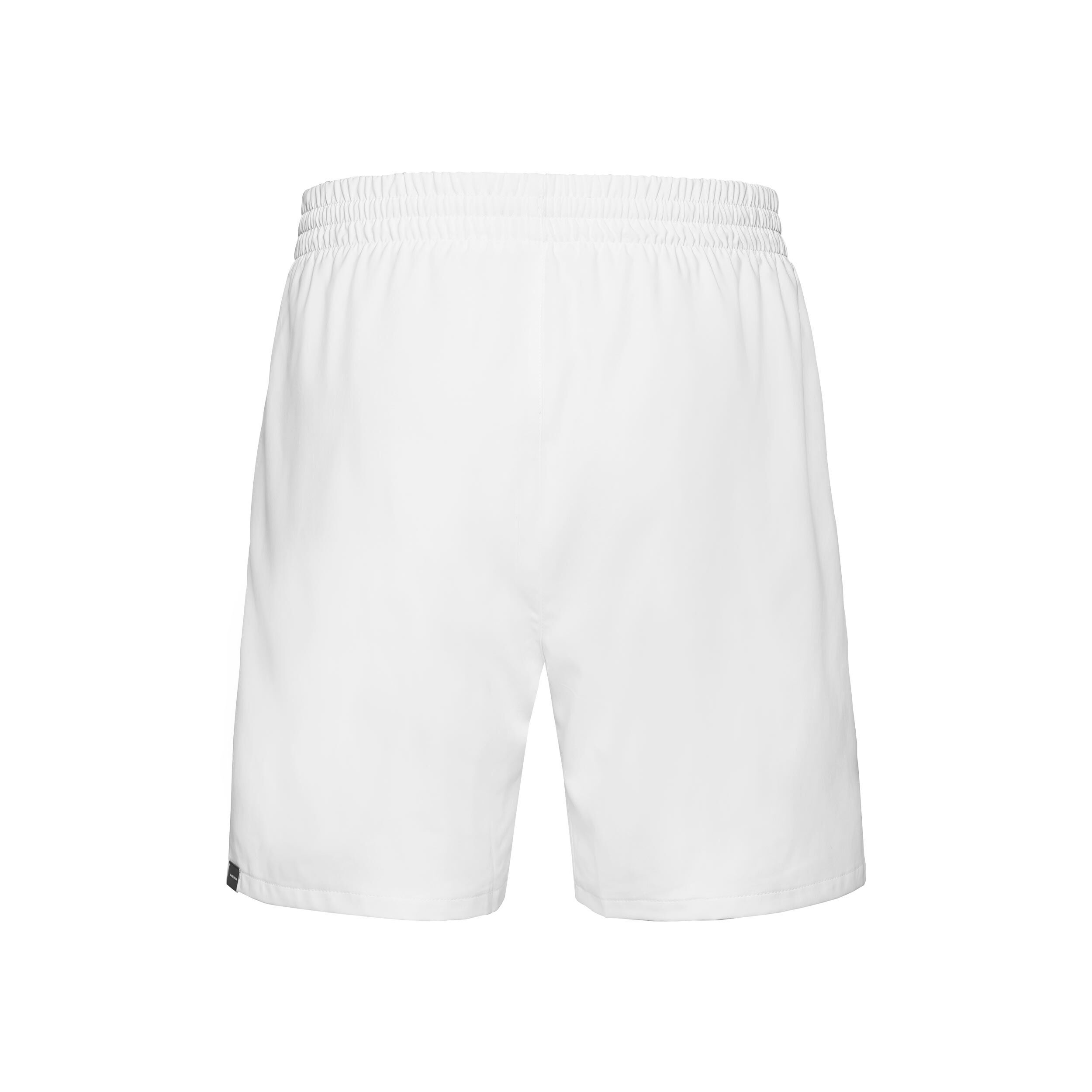 HEAD Club 7in Shorts Hommes - Blanc , Argent
