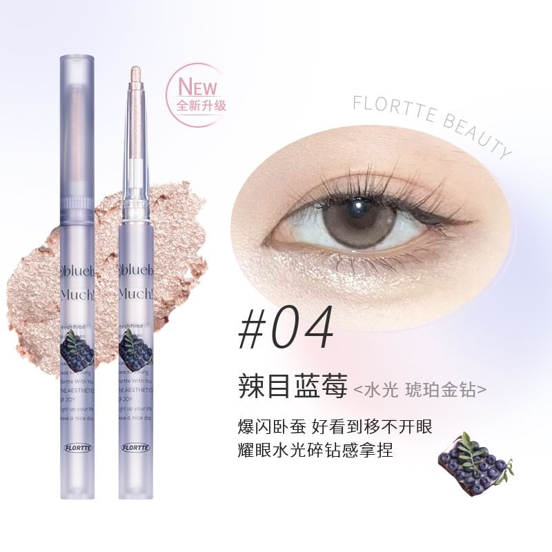 FLORTTE - Oogschaduwpen - 4 kleuren