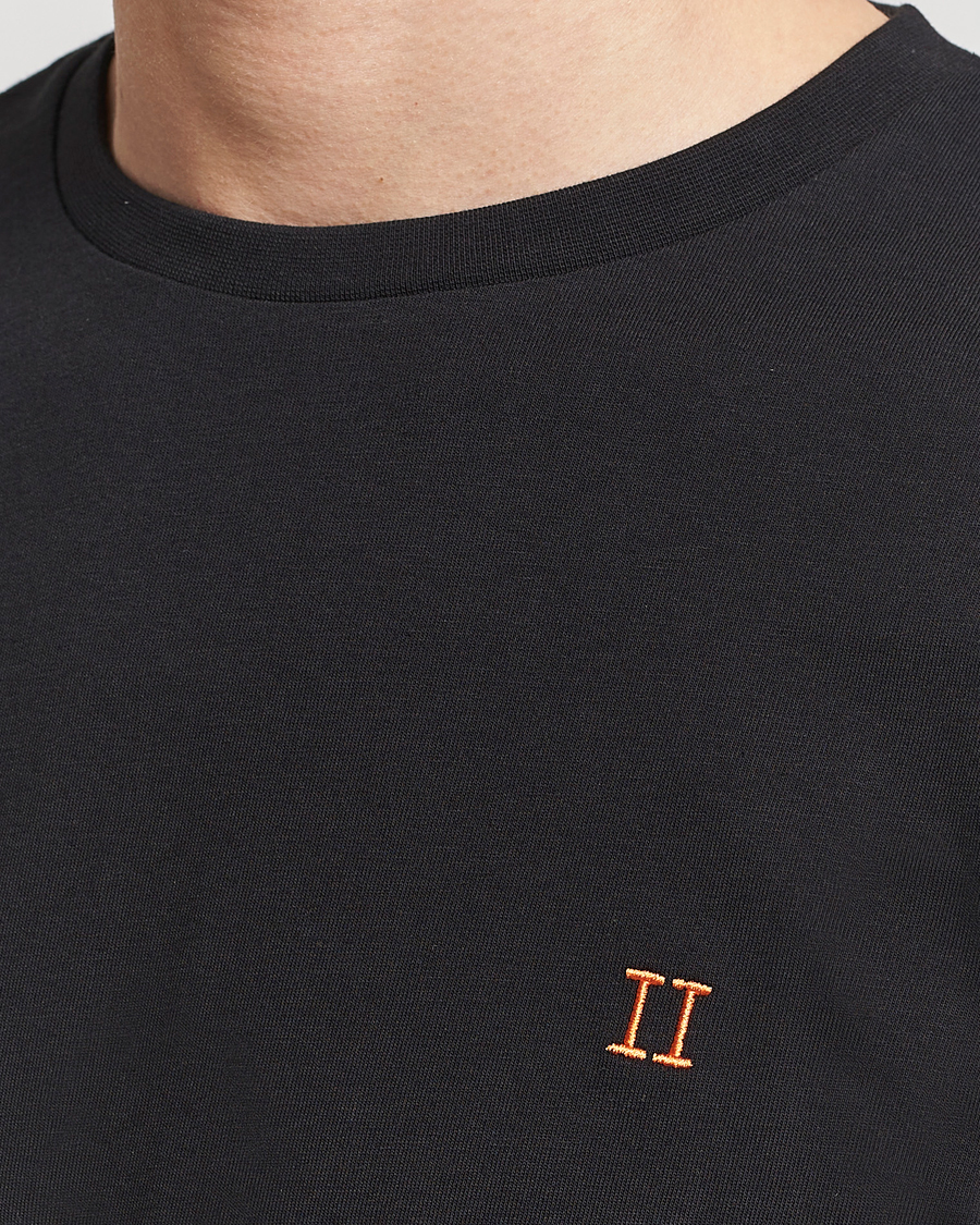 Les Deux Nørregaard Cotton T-Shirt Black
