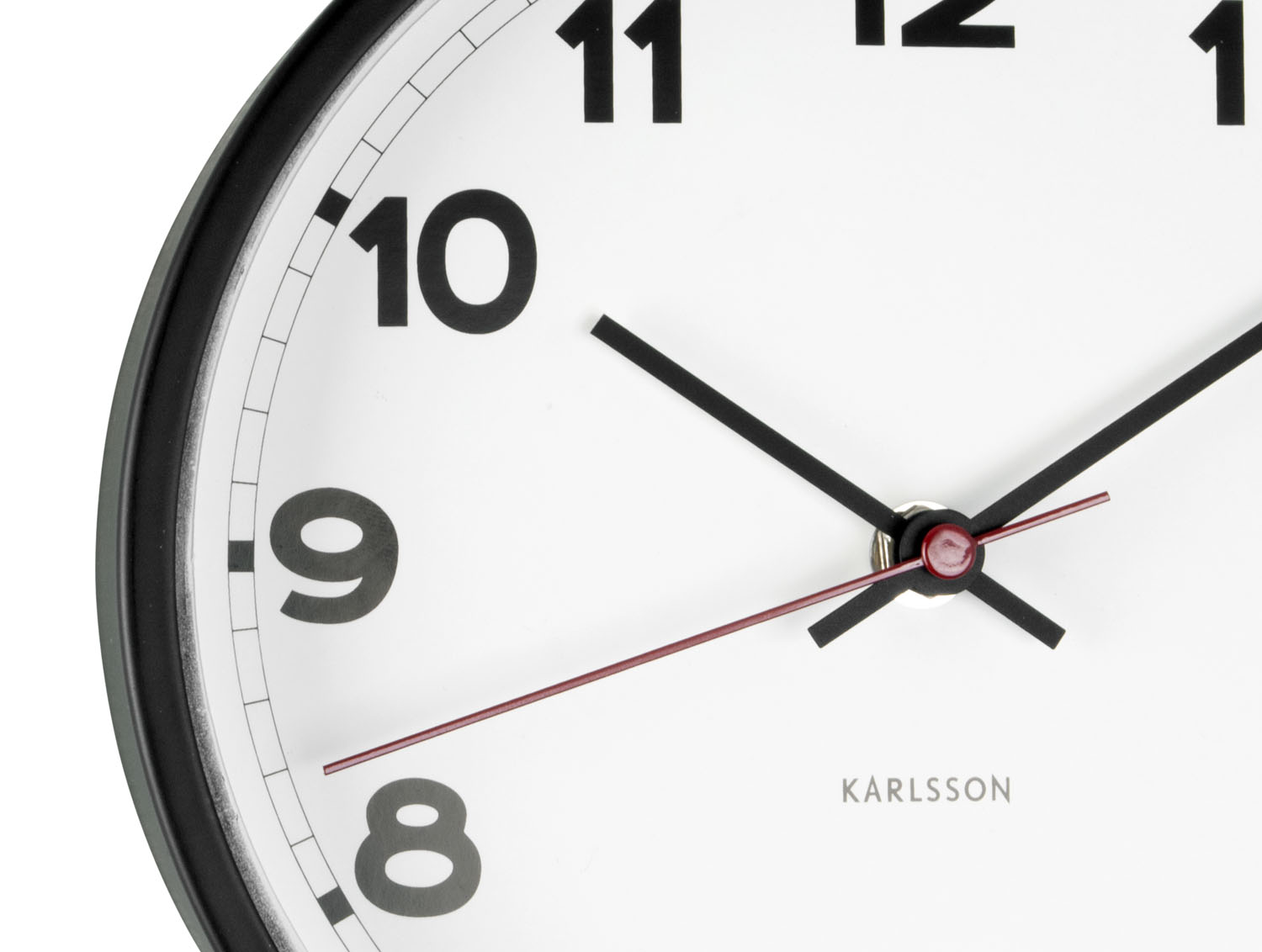 Wall clock New Classic small white