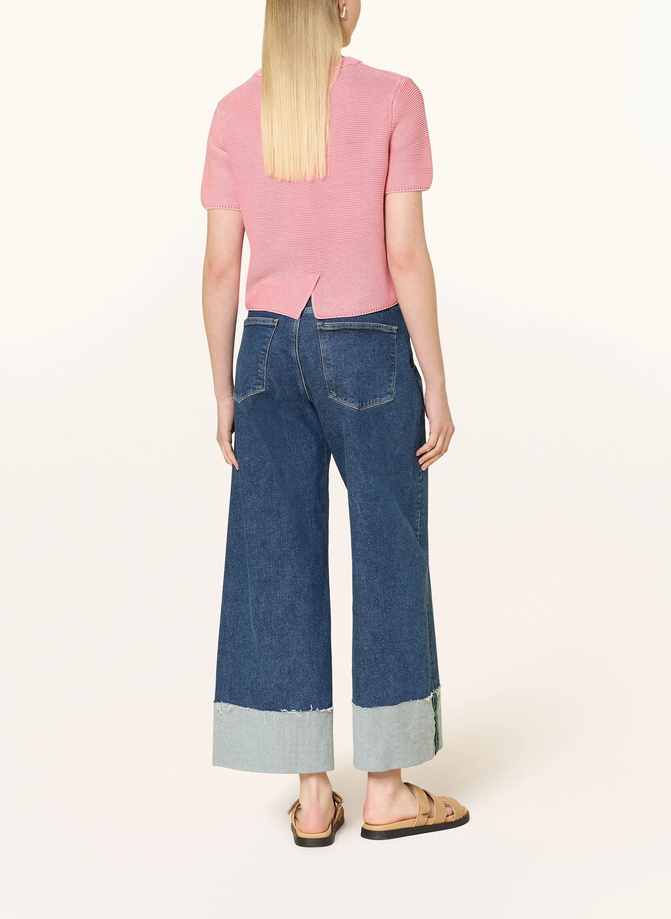 oui Strickshirt mit Cut-out