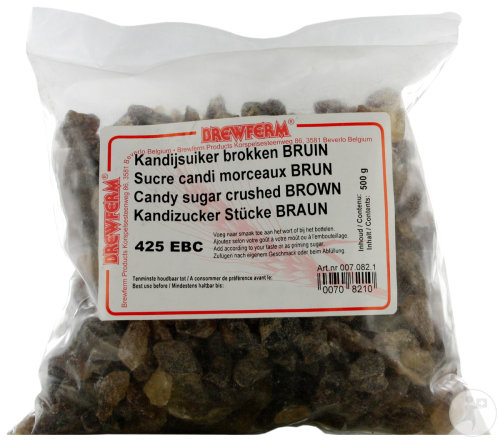 Sucre Candi Brun Morceaux 500g (0070821)