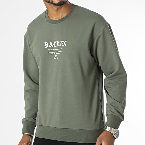 Sweat Crewneck Vert Kaki