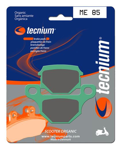 Plaquettes de freins Tecnium Scooter organique - ME85