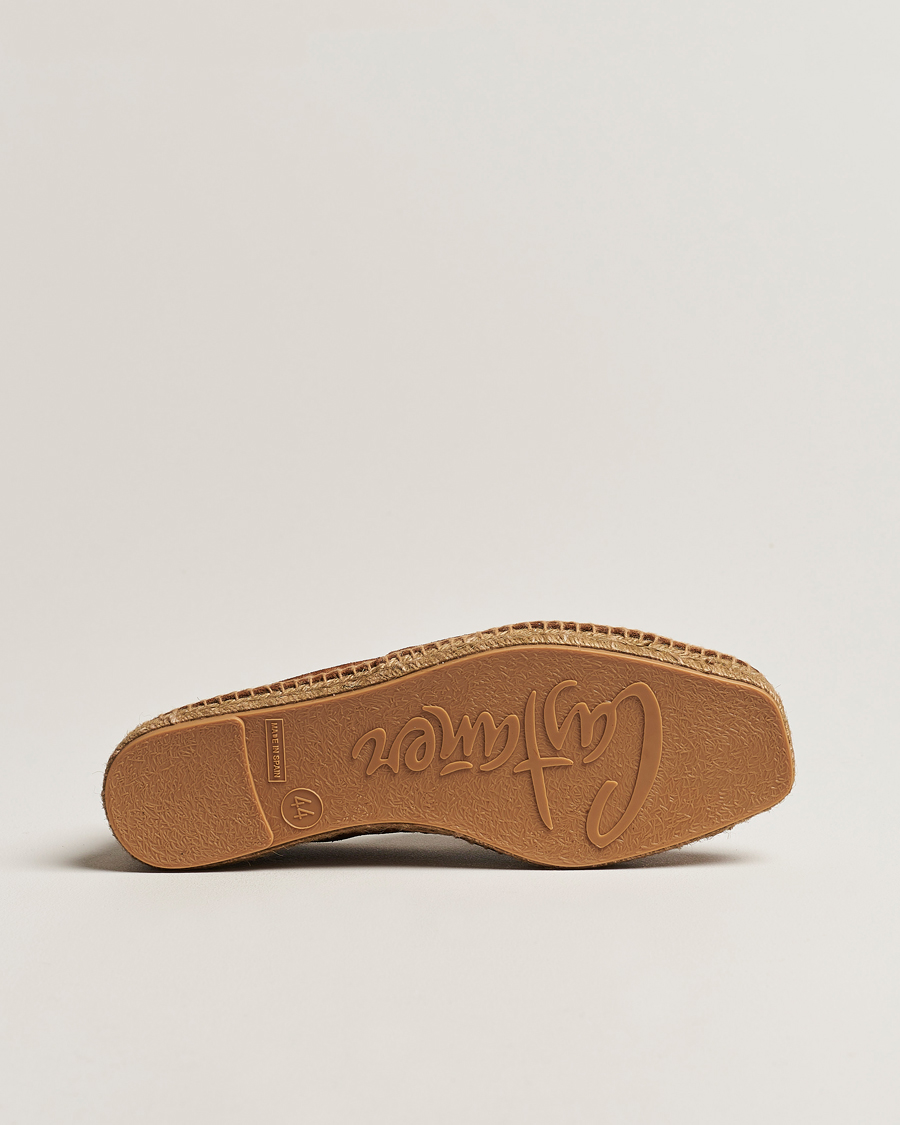 Castañer Pablo Casual Suede Espadrilles Cuero