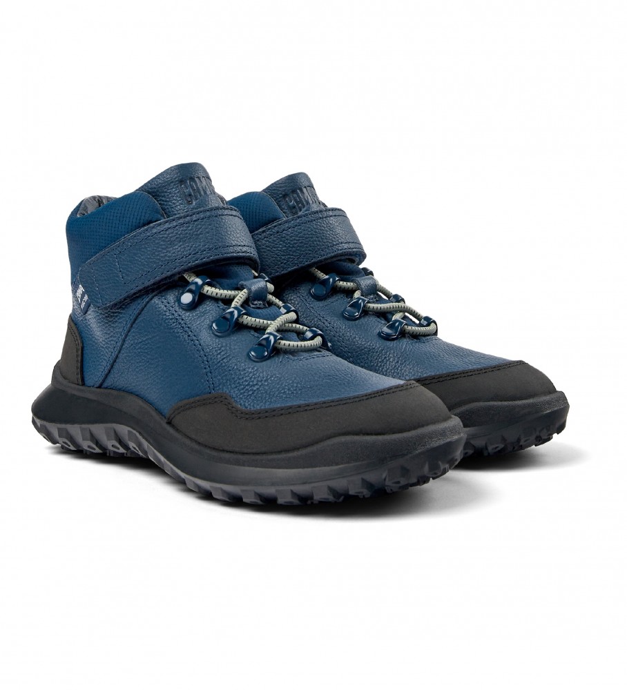 Botas de tornozelo Camper em couro azul marinho