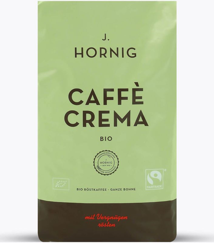 J. Hornig - Caffè Crema Bio - Koffiebonen - 1kg