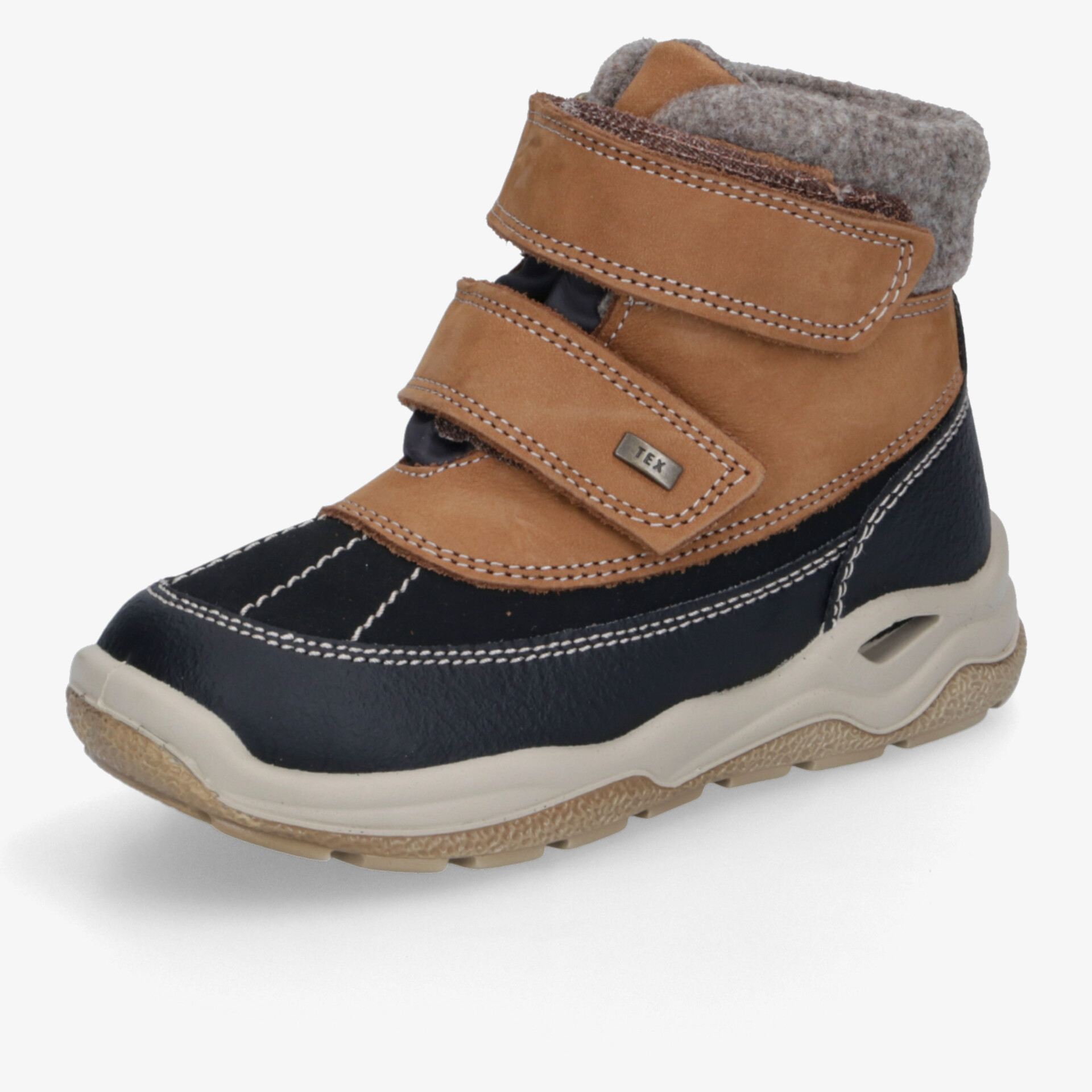 IMAC Kinder Klettstiefel braun