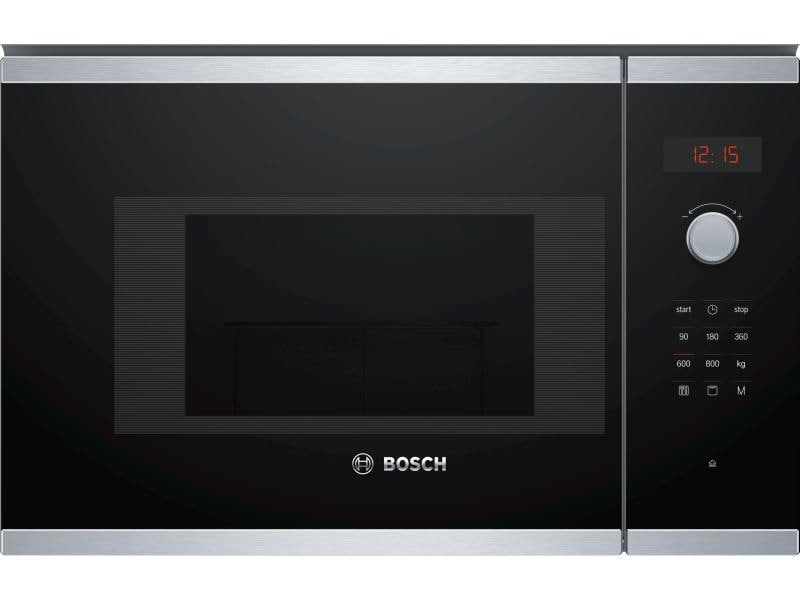 Bosch Einbaumikrowelle BEL523MS0 Schwarz/Silber 800 W Mikrowelle