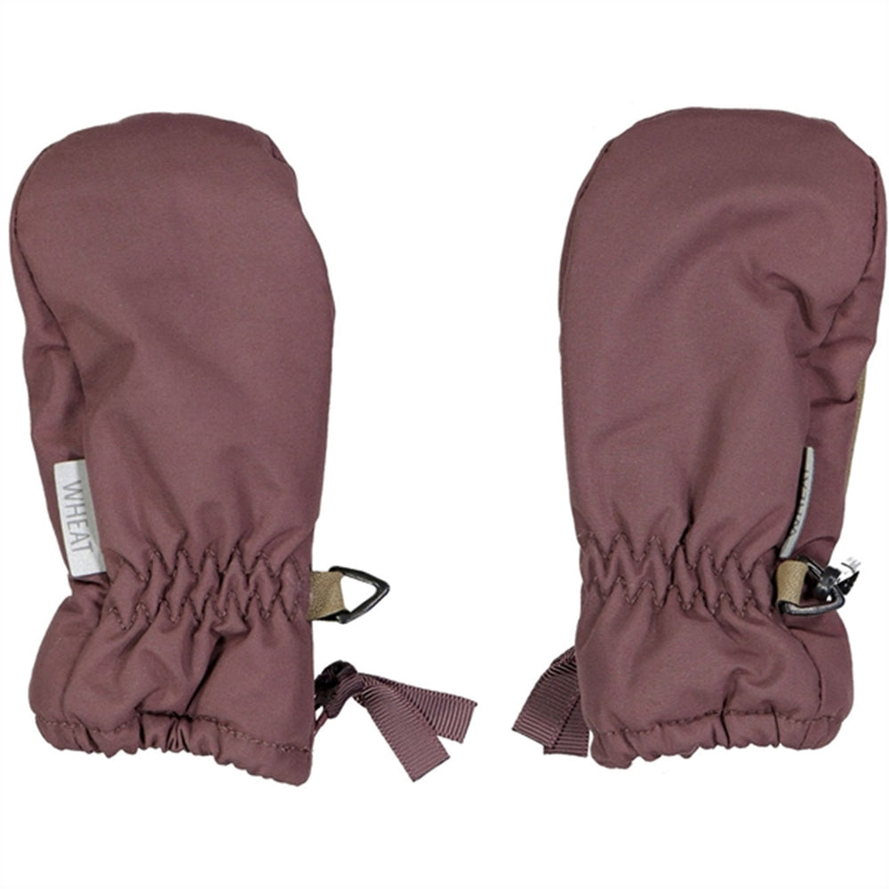 Luffer m/Lynlås Tech Eggplant - Wheat → Luksusbaby.dk
