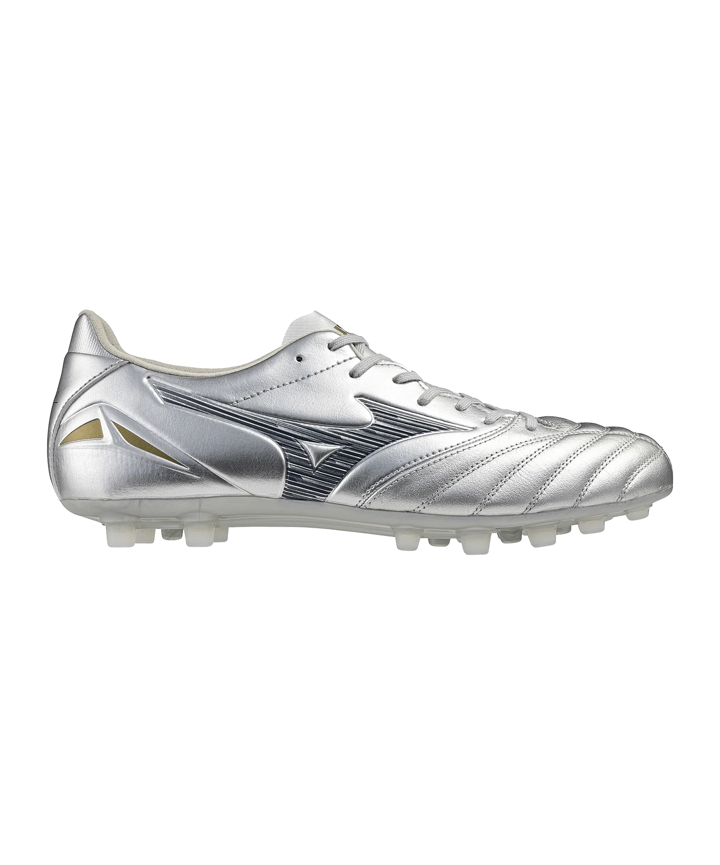 Mizuno Morelia Neo IV Pro AG Platinum Silver Silber F04