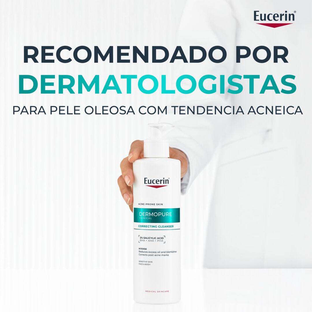 EUCERIN  DermoPure Gel de Limpeza Concentrado - 400ml