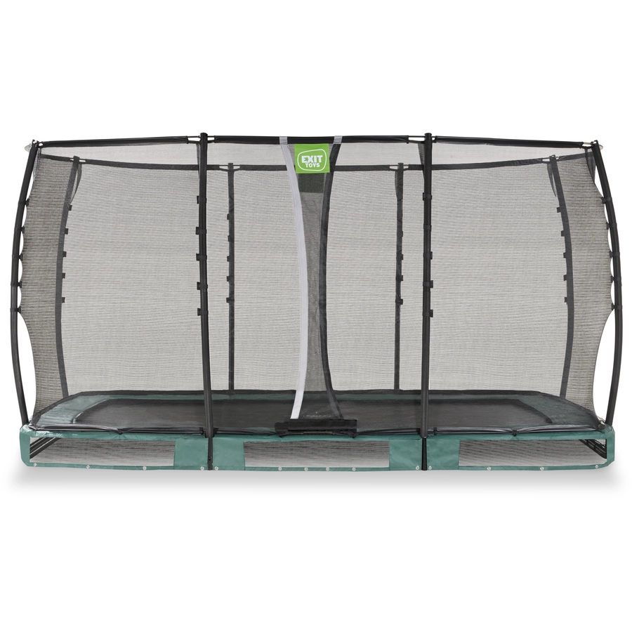 EXIT Allure Premium Bodentrampolin 214x366cm - grün