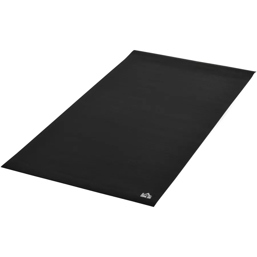 HOMCOM Fitnessmatte für Sportgeräte schwarz