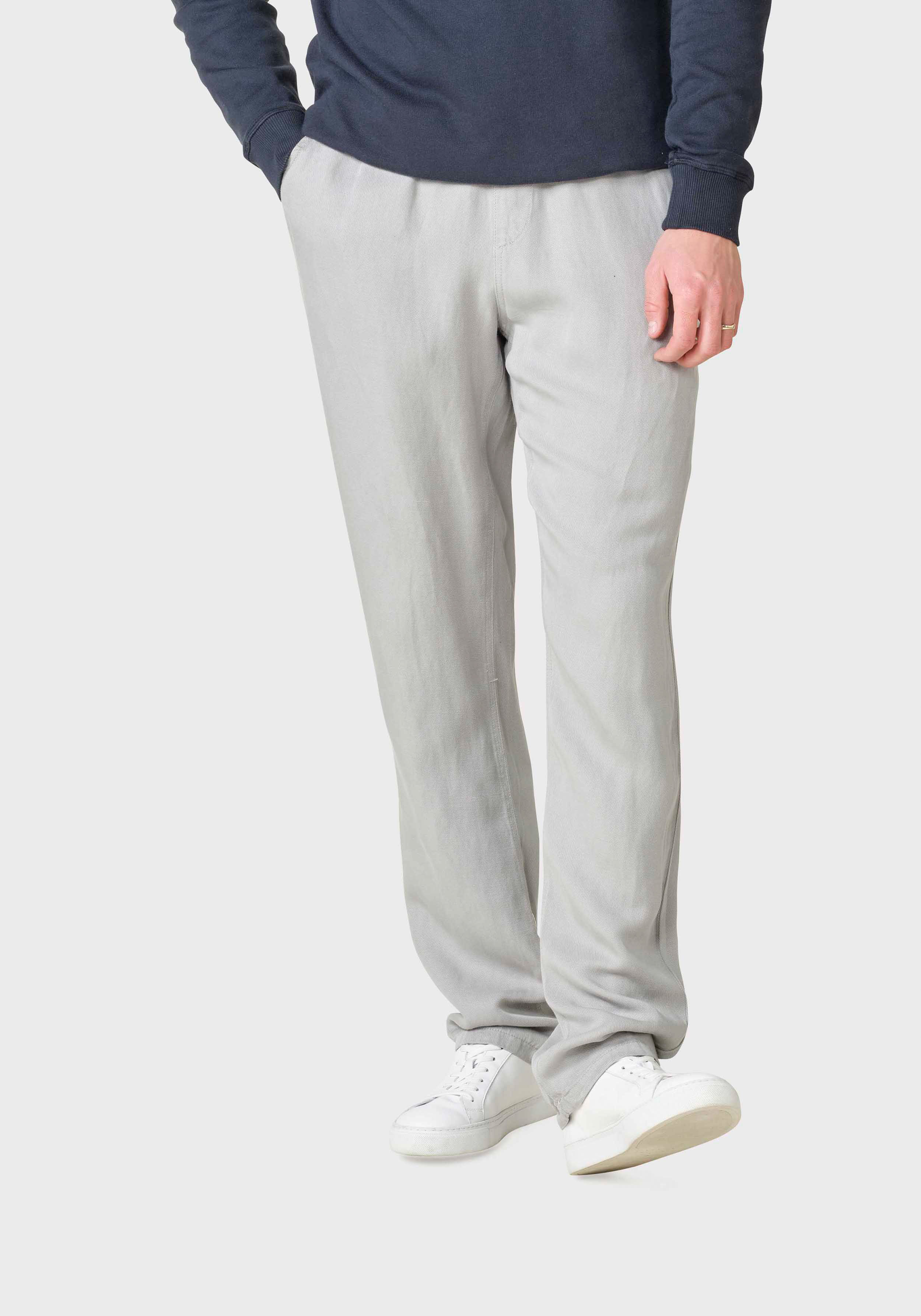 Klitmøller Collective Hose Birger Lyocell Pant Pastel Grey