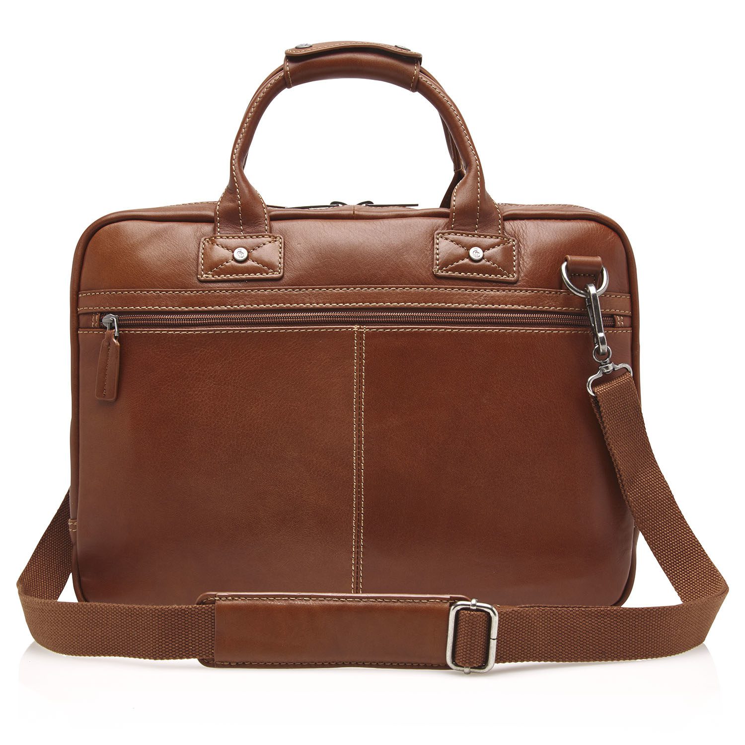 Castelijn & Beerens Firenze Laptoptas 15,6 inch + Tablet RFID Cognac