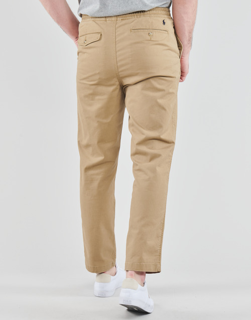 Polo Ralph Lauren - PANTALON CHINO PREPSTER AJUSTABLE ELASTIQUE AVEC CORDON INTERIEU Beige
