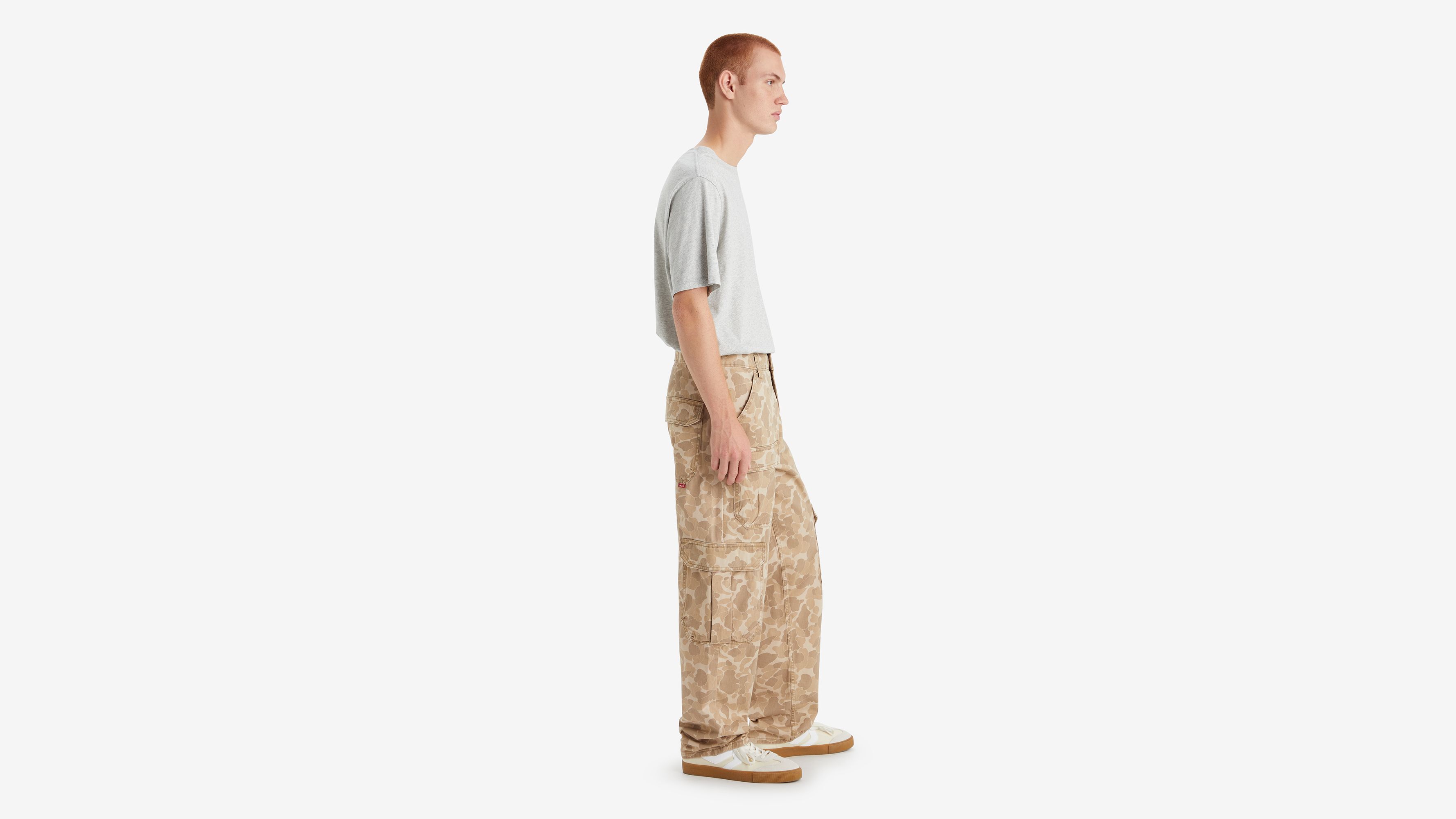 Pantalon Stay Loose Cargo - Safari Classic Duck Camo Print - Beige