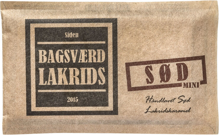 Bagsværd Lakrids Sød mini 40 gr.