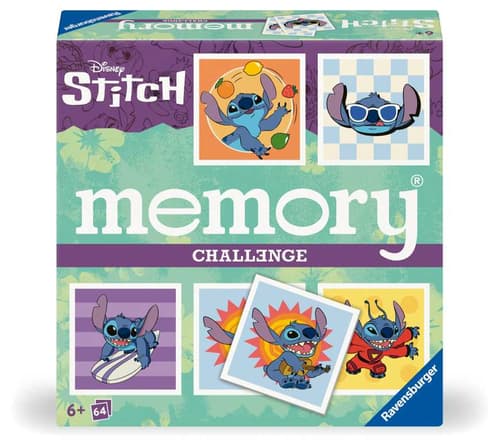Ravensburger Memory Challenge Disney Stitch 64 Teile
