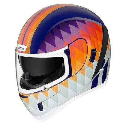 Casque Icon AIRFORM - HELLO SUNSHINE - Blanc