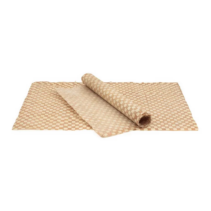 Le Monde Sauvage Papier-peint Square - Set de 12 feuilles | Brun