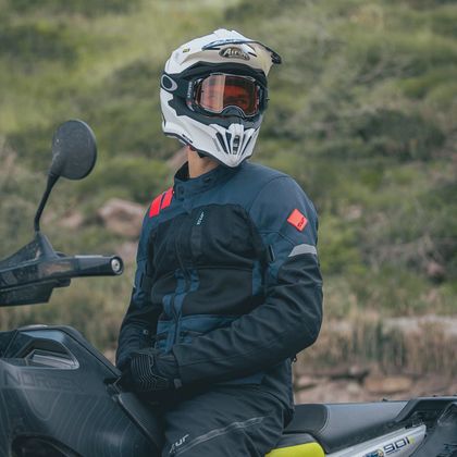Veste T.UR TRANSFER HYDROSCUD® - Noir / Bleu