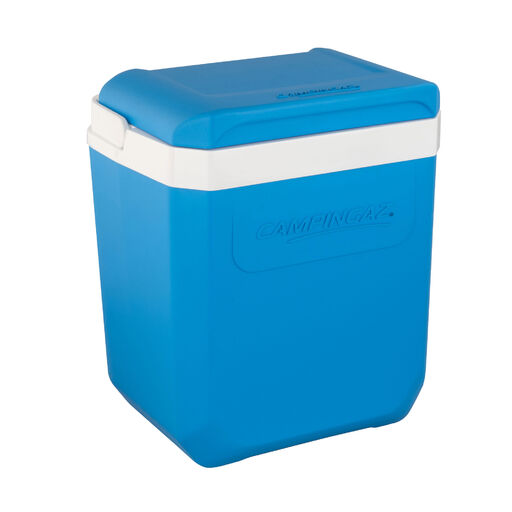 Caixa térmica rígida Icetime Plus de 26 litros, azul